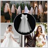 Unique Bargains Comb Wedding Veil White 1 Pc - 4 of 4