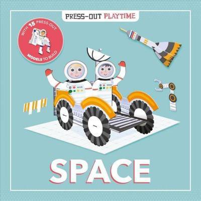 Press-Out Playtime Space - by  Igloobooks (Board Book)