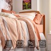 Bedding Set with Cationic Dyeing for Striking Double-Sided Contrast - 3 of 4