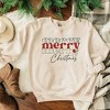 Simply Sage Market Women's Graphic Sweatshirt Merry Christmas Stacked - 2 of 2