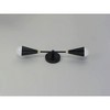 Maxim Lighting Lovell 2 - Light Wall Light in  Black/Satin Brass - 2 of 3