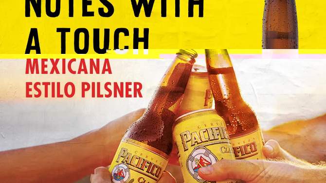 Pacifico Clara Lager Beer - 6pk/12 fl oz Bottles, 2 of 12, play video