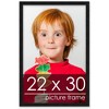 PosterPalooza | Minimalist Black Picture Frame - UV Acrylic, Foam Board Backing, Hanging Hardware - 2 of 4