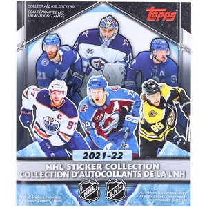 Topps 2021-22 Topps NHL Sticker Collection Tray | Lot of 12 Albums - 1 of 2