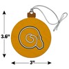 Albany State University Secondary Logo Wood Christmas Tree Holiday Ornament - 4 of 4