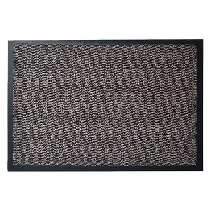 Evideco French Home Goods Heavy-Duty Non-Slip Rubber Door Mat for High Traffic Areas - Available in Multiple Sizes and Colors - 1 of 4