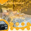 Ollny 120 LED Warm White Connectable String Lights (Clear Cable, Plug in, 8 Modes) - 3 of 4