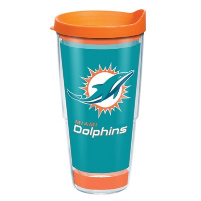 NFL Miami Dolphins Classic Tumbler with Lid - 24oz