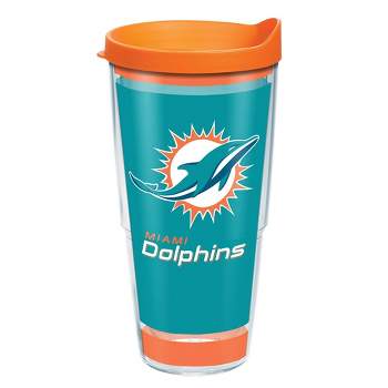 NFL Miami Dolphins Classic Tumbler with Lid - 24oz