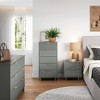 Manhattan Comfort 3pc Granville Chest with Double Dresser and Nightstand Bedroom Set - 2 of 4