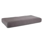 Juvale Large Stretch Couch Cushion, Replacement Slipcover for Couches, Sectionals, Armchairs, Patio Furniture, Campers, 59-70 Inch, Gray