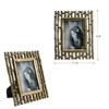 SEVOBAL Party Decorations and Accessories Set of 2 Gold Photo Frames Opening for Living Room, Gold, 9.4"*7.7"*2.2" - 4 of 4