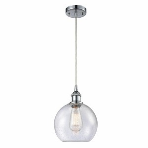Athens - 1 Light Mini Pendant In Industrial Style-10 Inches Tall and 8 Inches Wide - 1 of 1