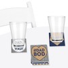 Big Dot of Happiness My Dad is Rad - Funny Father's Day Party Decorations - Drink Coasters - Set of 6 - 3 of 4