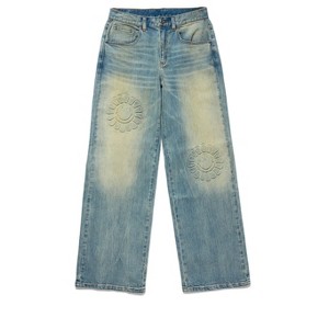Samii Ryan | Smiley® Garden Straight Leg Jean, Denim, Small, 2 - 1 of 4