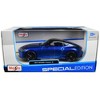 2023 Nissan Z Blue Metallic with Black Top "Special Edition" Series 1/24 Diecast Model Car by Maisto - 3 of 3