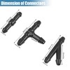 Unique Bargains Windshield Washer Nozzle for Honda Pilot 2009-2015 76810-TK8-A01 Black 1 Set - 4 of 4