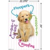 Trends International Keith Kimberlin - Puppy - Pup-A-Gram Unframed Wall Poster Prints - 3 of 4