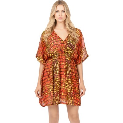 LA LEELA Women s Beachwear Swimsuit Coverups For Women Summer Swim 