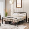 Costway Full Size Heavy Duty Metal Bed Frame Headboard Platform Mattress Foundation - 2 of 4