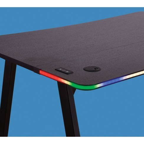 Room Essentials Rgb Lighting Gaming Desk