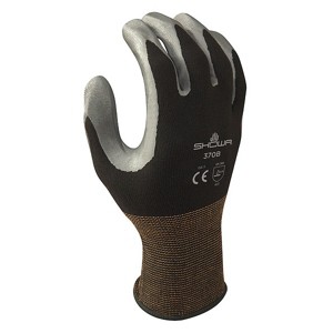 Showa  VF,Coated Glove,Blk/Gr,XL,23PG83,PR 370BXL-09-V - 1 of 1