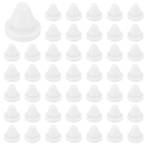 Unique Bargains Silicone Rubber Corrosion-Resistant Nap-in Locking Hole Plugs White - 1 of 4