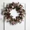 Sullivans Artificial Wild Flower 6.5 Wreath 20.25"H; Pink - 3 of 4