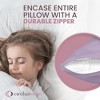 Circles Home 100% Cotton Zippered Pillow Protector (Single Pack) Body size 20x55 - 4 of 4