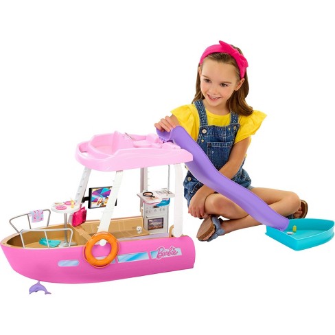 Barbie Dream Plane Airplane Jet 2019 Mattel Playset Pink White Toy Gift