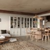 FUFU&GAGA Grey Modular Display Cabinet, Any Matching Assembly, Large Capacity Storage, Tempered Glass Door Showing Quality - 4 of 4