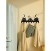 KTMBDW Key Holder Wall Mount, Metal 8 Hooks, Keys Organizer Rack for Doorway, Decoration and Functional Items for Home Housewarming Gifts (Cats Theme) - 4 of 4