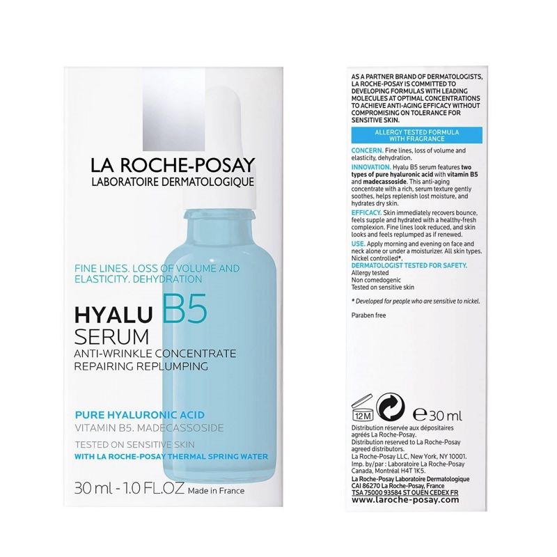 La Roche Posay Hyaluronic Acid Serum, Hyalu B5 Face Serum - 1.01 fl oz​, 6 of 13