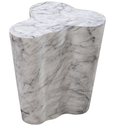 TOV Furniture Slab Concrete Indoor / Outdoor Side Table