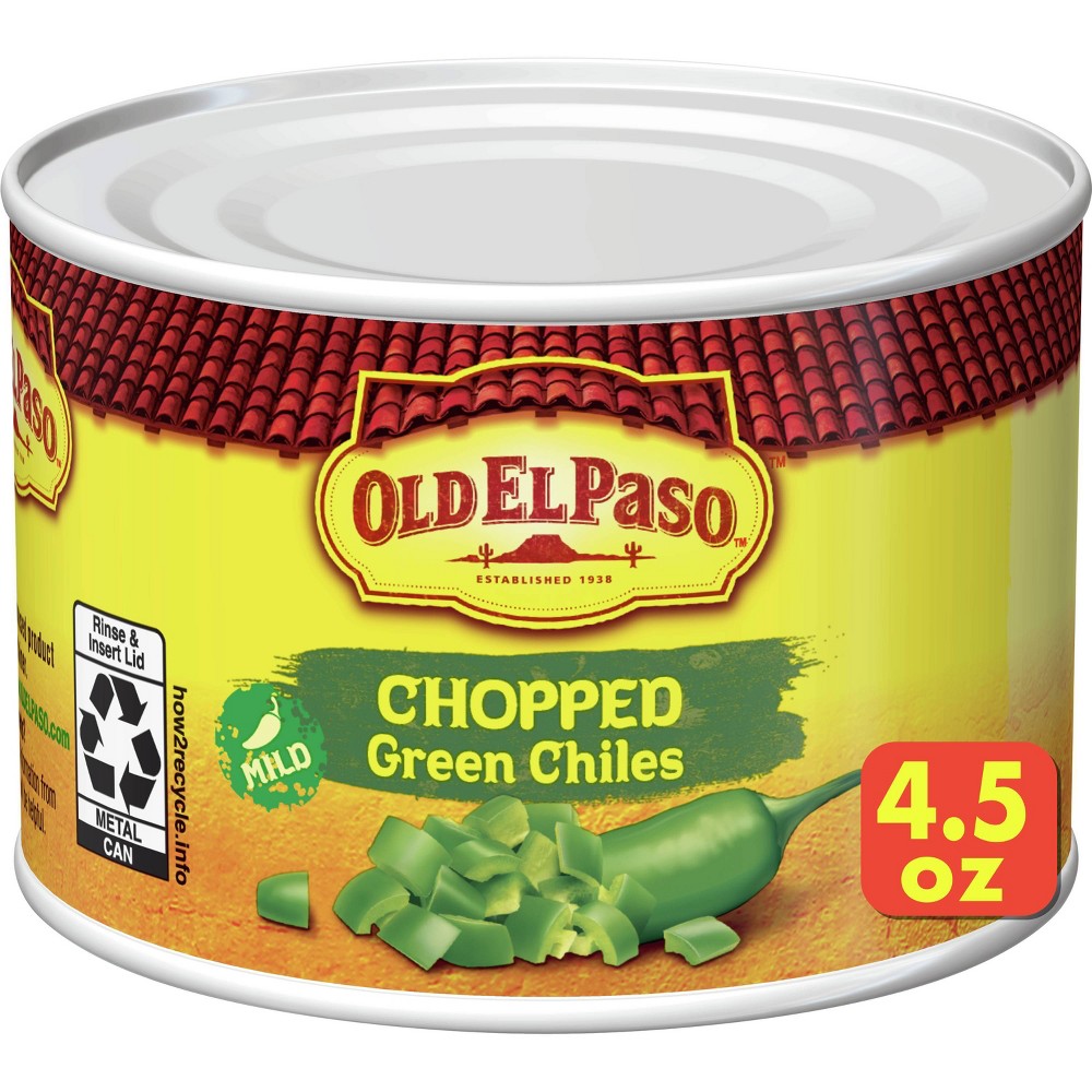 UPC 046000832517 product image for Old El Paso Green Chiles Chopped 4.5oz | upcitemdb.com