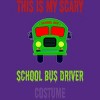 Women's Design By Humans Halloween School Bus Driver Costume By TeeShirtMadness Racerback Tank Top - 2 of 3