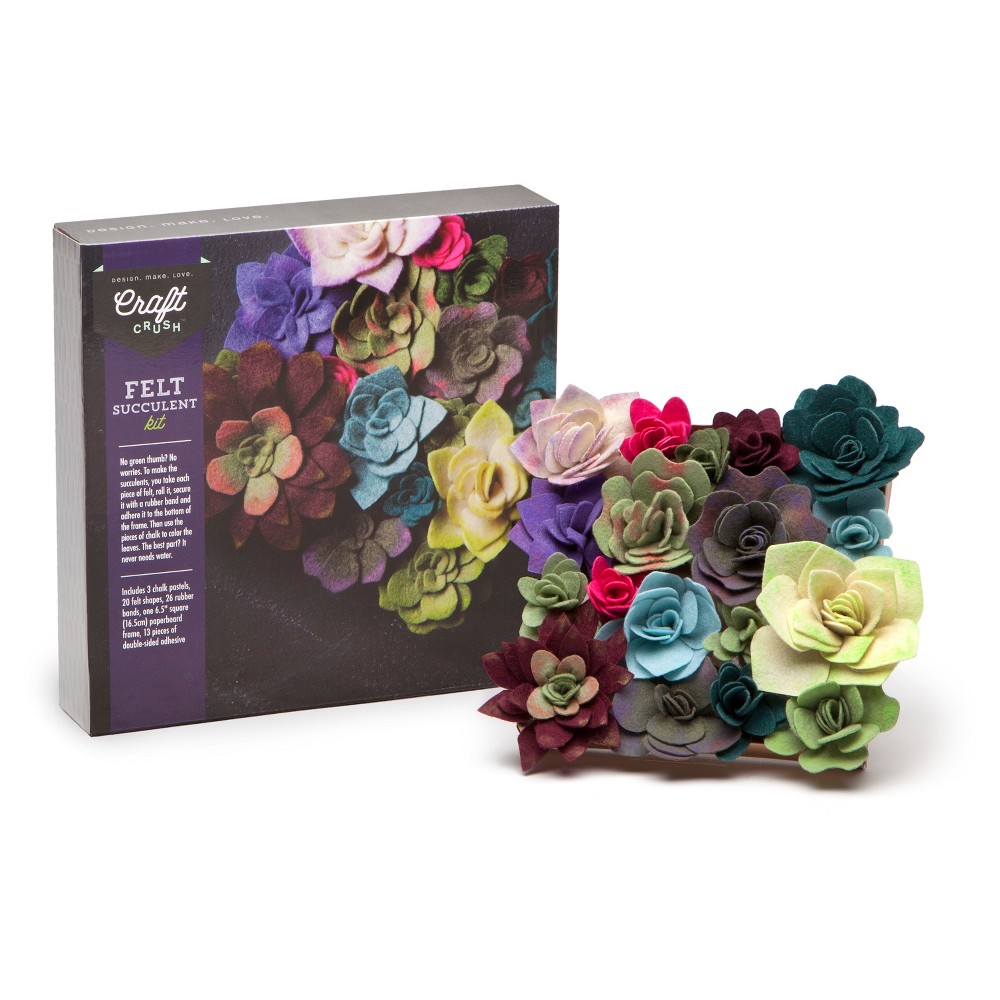 UPC 854982006044 product image for Craft Crush Felt Succulents Kit | upcitemdb.com