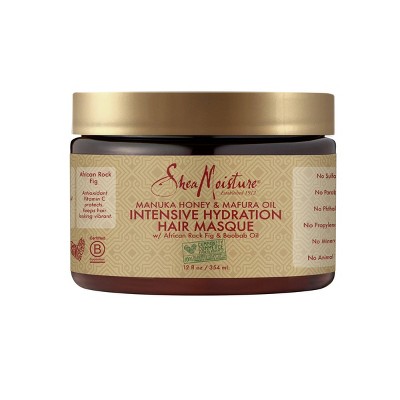 Sheamoisture Manuka Honey Mafura Oil Intensive Hydration Hair Masque 12oz Target