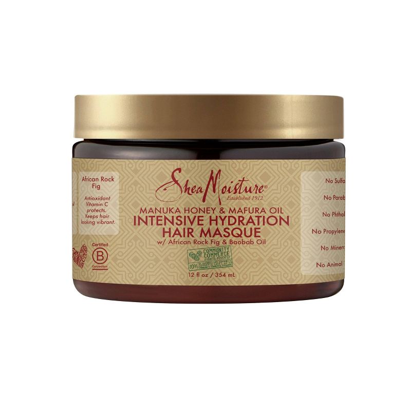 SheaMoisture Manuka Honey & Mafura Oil Intensive Hydration Hair Mask, 1 of 17