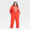 Women's Year of the Snake Graphic Sweatshirt - Red - 3 of 3