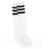 CTM Women's Top Striped Knee-High Fashion Sock (1 Pairs) - 2 of 2