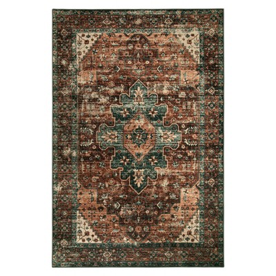 Lahome Ultra-Thin Washable Area Rug– Non-Slip Carpet for Girls Bedroom, Living Room,Office,Entryway,or Kitchen