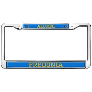 Fredonia State University Alumni Full Size Standard License Plate Metal Frame - 1 of 4
