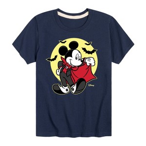 Boys' - Disney - Mickey Vampire Short Sleeve Graphic T-Shirt - 1 of 4