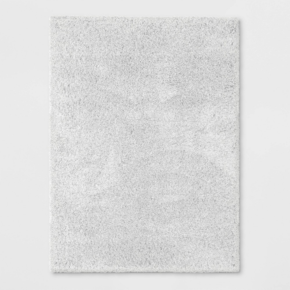 9'x11'10in Solid Eyelash Woven Shag Rug Cream - Project 62™