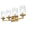 Elegant Lighting Thane 25 inch Wall Sconce in Satin Gold - 3 of 4