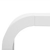 FURNIinspire Console Tables Modern Minimalist Console Table, Sturdy Console Tables for Entryway, Living Room Side Table, White, 12"*52"*31" - 4 of 4