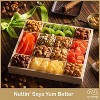 Nut Cravings Gift Basket, Premium Nuts in Wooden Tray, Healthy Kosher Snack Tray (12 Assortments) - 4 of 4