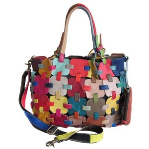 Amerileather Colby Leather Tote Bag – Top Grain Lambskin Handbag with Clean Lines and Everyday Functional Design - 1 of 4