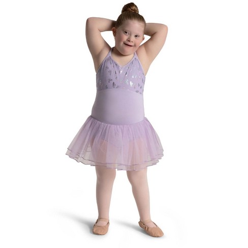 Capezio Lavender Social Butterfly Monarch Tutu Dress Girls Large Target